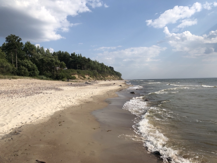 Strand in Karkle - Nähe Klaipėda - Litauen
